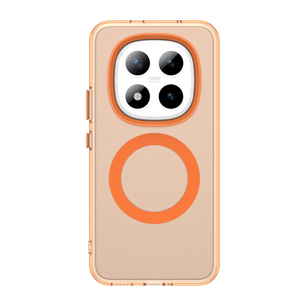 Для Redmi Note 15 5G Чехол Магнитная Беспроводная Зарядка Funda Redmi Note 15 Pro Coque Матовый Полупрозрачный ПК Задняя Крышка Redmi Note 15