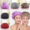 Утолщенная печать водонепроницаемая шапочка для душа дышащая сушилка для волос креативная банная шапочка