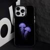 Медуза Океаническая Чехол для телефона Для iPhone 17,16,15,14,13,12,11 Plus,Pro Max,XS,Красочный Серебристый Чехол для телефона Funda Cover
