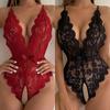 Эротичное кружевное женское глубокое V открытое бюстье без ластовицы, облегающее боди, сексуальное прозрачное нижнее белье, костюмы для сексуального искушения