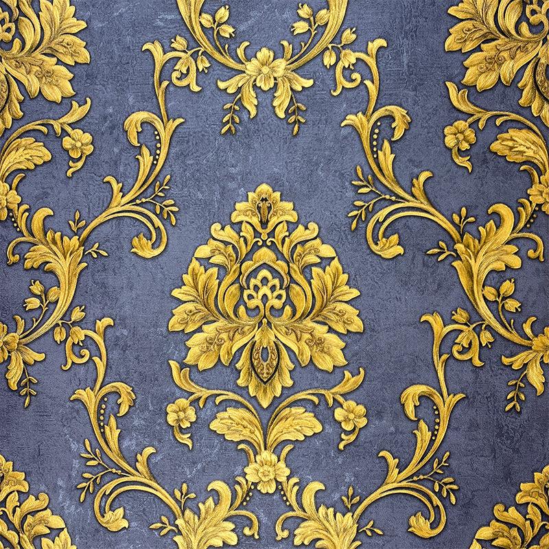 9 Стиль Роскошные 3D Дамаск Виниловые Обои Спальня Гостиная Красные Цветочные Обои Рулон Ktv