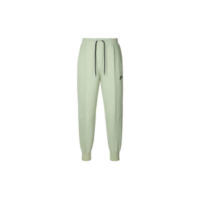 FW24 AS W NSW TCH FLC MR JGGR напечатанный логотип повседневные дышащие трикотажные спортивные брюки женские брюки зеленые FB8331-370
