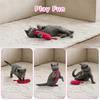 5Pcs Cat Chew Toy Boredom Stress Relief Pet Interactive Catnip Toy Calming Plush Cat Doll Animal Teething Cleaning Toy Pet Supplies