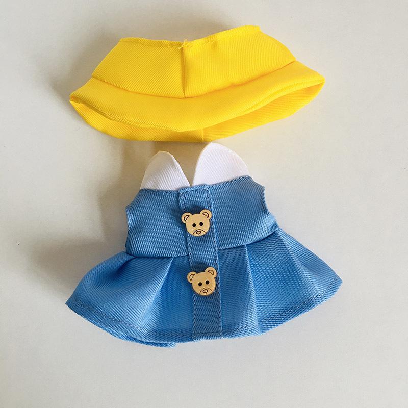 Cute 17cm Vinyl Plush Doll Outfits Blind Box - LaBuBu Pendant Dress Accessories