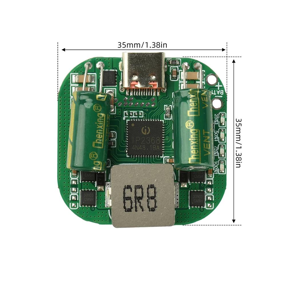 IP2368 2-5S 100W Bidirectional Charge Discharge Module Type-C PD3.0 Buck Boost Fast Charging Board Support LiFePO4 Battery