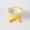 Anti Slip Cat Food Water Bowl Anti Vomiting Elevated Pet Feeder Bowl Ceramic Cat Bowl  Pet Supplies