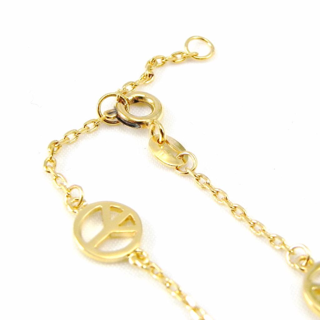 Les Trésors De Lily [G9370] - Позолоченный браслет "Мир"