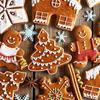 10PCS Christmas Cookie Cutter Gingerbread Xmas Tree Mold Christmas Cake Decoration Tool Navidad Gift DIY Baking Biscuit Mould