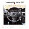 Замшевый кожаный чехол на руль автомобиля для BMW M Sport 1 3 серии E81 E82 E87 E88 M3 E90 E92 E93 2008-2013 X1 E84 2011