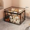 Transparent Storage Organizer Box Large Capacity Storage Case Durable Storage Bag  Home Storage