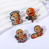 3-6 шт./набор Эмалевые значки с персонажами аниме-фильмов, Броши с кошкой Турбо-бабушкой, Подглядывающие значки на лацкан, Забавные украшения, Подарок для друзей