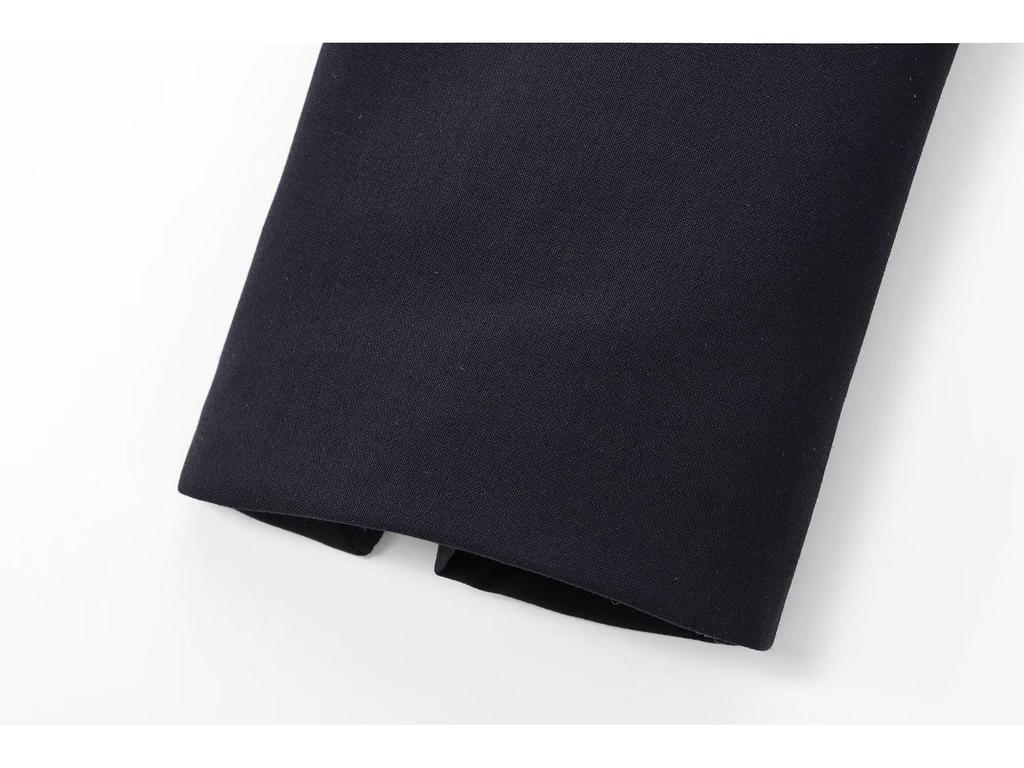 Женский французский двубортный пиджак и брюки прямого кроя, комплект Весна-Осень 2025