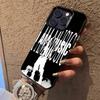 Я МУЗЫКА Чехол для телефона P-Playboi Carti для iPhone 16,15,14,13,12,11,Pro,XS,Max,Plus,Mini,SE Черный Матовый Конфетный Ударопрочный Чехол