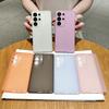 Ультратонкий Матовый Прозрачный Мягкий ТПУ Чехол Для Samsung Galaxy S26 Ultra S25 Ultra S24 Ultra S23 S24 S25 Plus Защита от Отпечатков Пальцев Ударопрочный