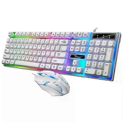 Игровой комплект Redragon K552-RGB-BA: Механическая игровая клавиатура и мышь, проводной RGB LED, 60% для Windows PC