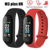 M3 Plus HR Heart Rate Blood Pressure Monitor Fitness Tracker Smart Bracelet