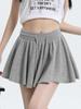 Танцевальная спортивная повседневная свободная мини-юбка с завязками на резинке для лета для йоги, дышащая юбка для бега, облегающая юбка А-силуэта