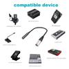 6.35 Female Connector to XLR Male Plug Adapter Cord Line for Mixing Console Mic
