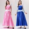 Adult Women's Sleeping Beauty Princess Cosplay Costume Dress