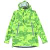 Camouflage Long Sleeve Nylon Jacket M Lime Green Hooded Men's Used