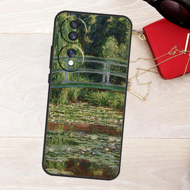 Чехол Клод Моне для Honor Magic 6 Pro Magic 5 Lite 50 70 90 X6 X7 X8 X9 X8b X9b X6a X7a X8a X9a