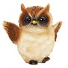 Mo02 Owl Owl Resin Birthday Perfect Present Wings [Devalier] Ornament, Gift, Present, (Earth B)