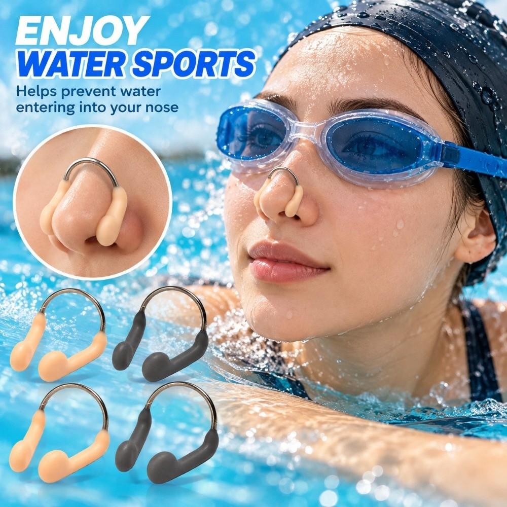 No-skid Soft Silicone Adjustable Nose Clip Diving Tool Water Sports Accessories Swimming equipment