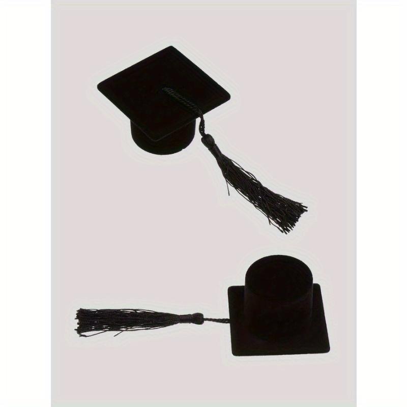 1 шт. Шкатулка для хранения украшений в форме выпускной шляпы Sun Travel Cool Back To School