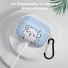 Cute Small Animal Rabbit Anime Airpods Pro2 Case Cute Airpods Pro 2nd Generation Case Stylish Airpods Cover Sports Pro Earphone Case Protective