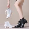 Новые летние каблуки танцевальные кроссовки женские латинские туфли мягкие современные джазовые кожаные танцевальные туфли для девочек танго бальные танцы