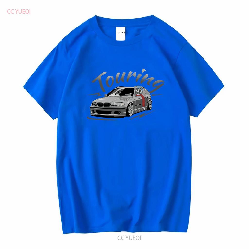 Унисекс E46 Touring 320ci 320d 330xd 318i 330d 325ci 316i 325xi 330xi Футболка с длинным или коротким рукавом Винтажная стирка Мужская