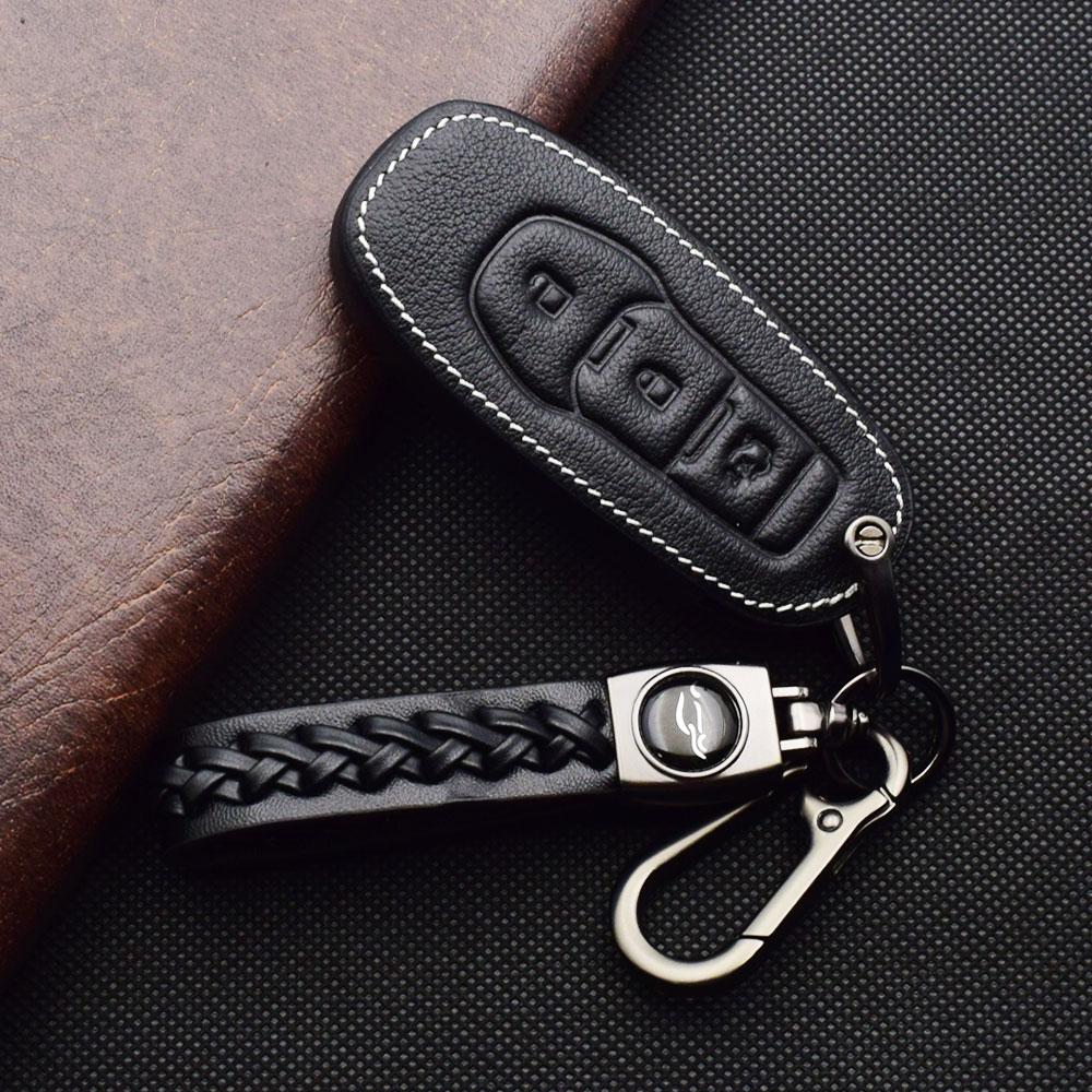 Кожаный чехол-сумка для ключа автомобиля, защитный чехол, аксессуары для Ford F150 F-250 F350 F-450 F-550 Explorer Fusion Mustang Edge