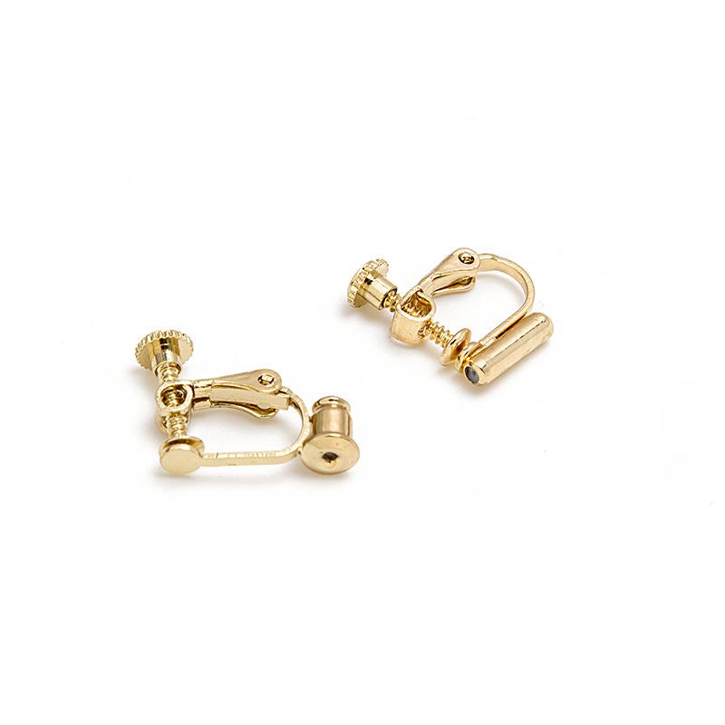 Конвертер для непроколотых ушей для сережек-гвоздиков и спиралей (1 пара)