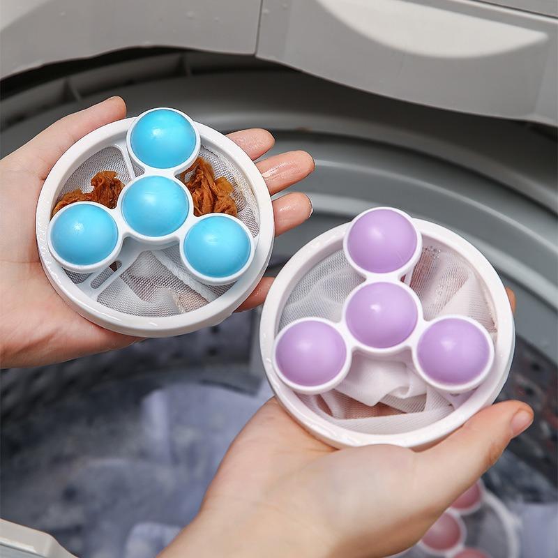 Washing Machine Filter Bag Cleaning Floating Hair Removal Device Household Washing Ball Hair Removal Hair Absorption Universal Hair Filter Tool