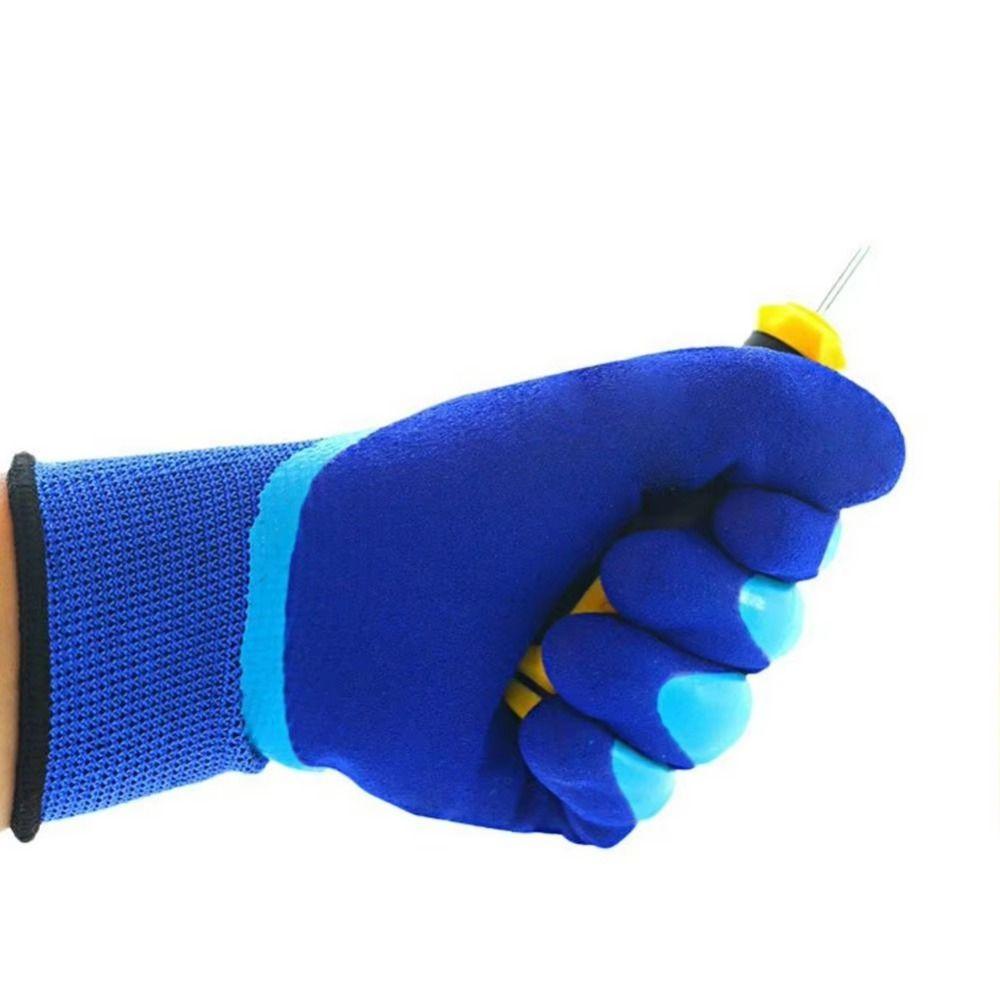 Polyester&Latex Garden Work Gloves Non-Slip Garden Supplies Durable Yard Work Gloves Garden Work