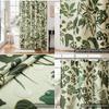 Boho Shower Curtain Green Cute Floral Shower Curtains For Bathroom Allover Jungle Tropical Leaves Plant Shower Curtain Waterproo