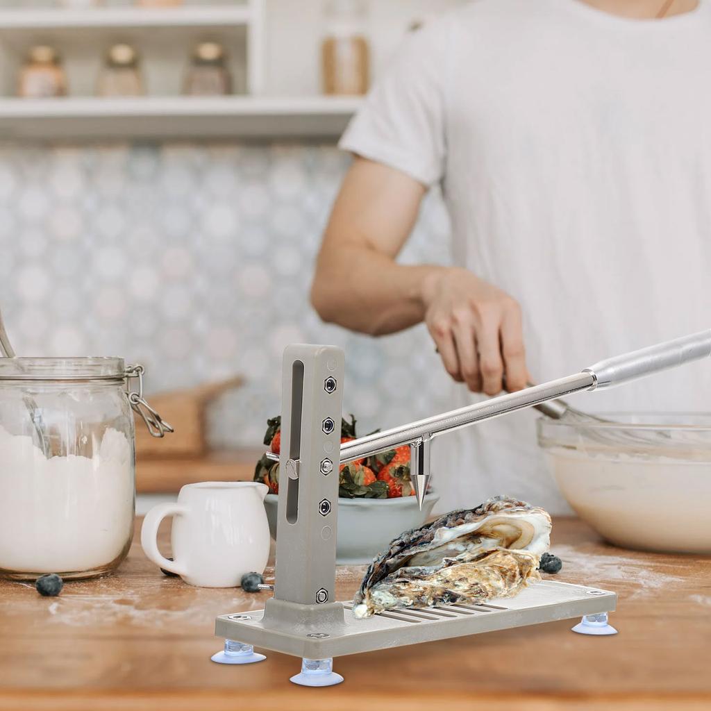 Multifunctional Oyster Opener Adjustable Shellfish Shucker Kitchen Supply Seafood Tool Home Use Professional Oyster High