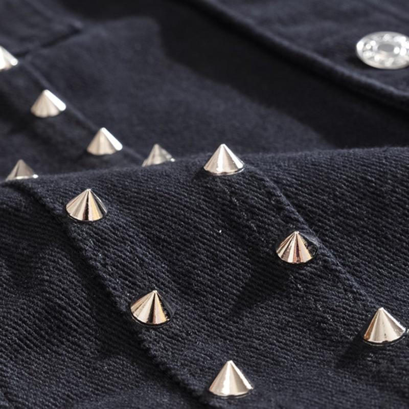 Жилет для мужчин, мужской джинсовый жилет без рукавов, байкерская куртка, рубашка, жилет, потертый джинсовый топ, жилет в стиле панк-рок