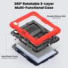 Прочный полнотелый защитный чехол для iPad 10 9.7 Pro Air 11 A16 Ударопрочная крышка Защита экрана Ручной плечевой ремень Подставка