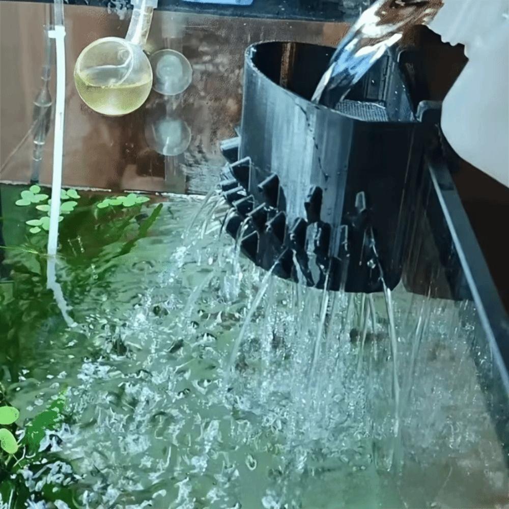 Water Filling Water Outlet Water Inlet Filter Screen Aquarium Filtration Flow Diverter