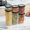 Airtight Storage Containers with Lids, Muesli Flour Storage Containers, Kitchen Organizer, Food Storage Containers for Freshness