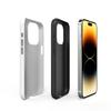 Двухслойный матовый чехол-пленка 2-в-1 для телефона Apple 16 с закругленными краями 17P