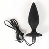 Orirya Anal Silicone Anal Electric Shock SM Adult Toy for Anal Anal Anal Anal Mild Electric Pulse Anal Anal Black Plug, Vibrator, Accessory, Toy, Men,