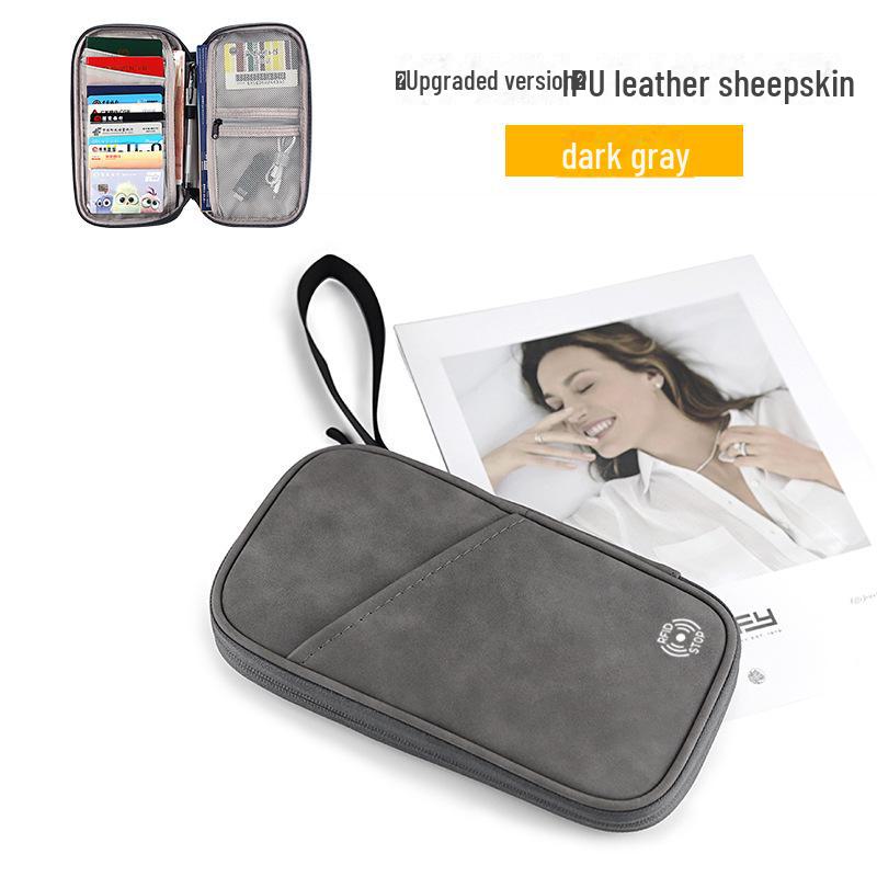 RFID Blocking Multi-Function Passport and ID Holder