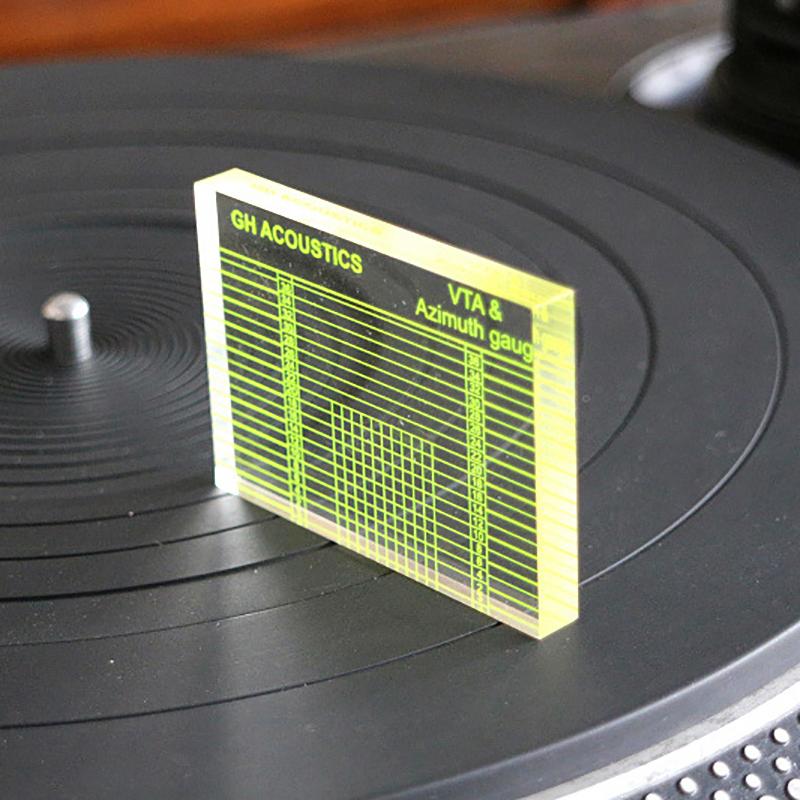 Картридж проигрывателя тонарм VTA баланс измерительный азимут горизонтальная регулировка линейка инструмент для проигрывателя виниловых пластинок фонограф