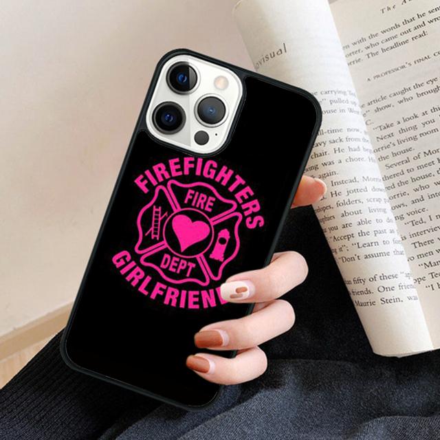 Пожарный Пожарный Логотип Символ Чехол для Телефона Задняя Крышка для iPhone 17 Air 16 15 14 13 11 12 Pro Max Plus Fundas