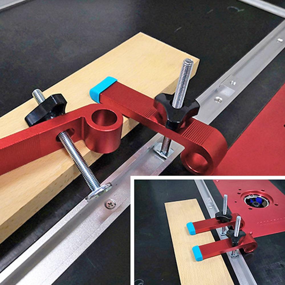 Red T Track Clamp T Slots T Track Hold Down Clamps Accessories T Track Clamps Kit Workbench