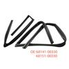 Toyota Highlander 09-14 Направляющая паза оконного стекла Грязесъемник 68141-0E030