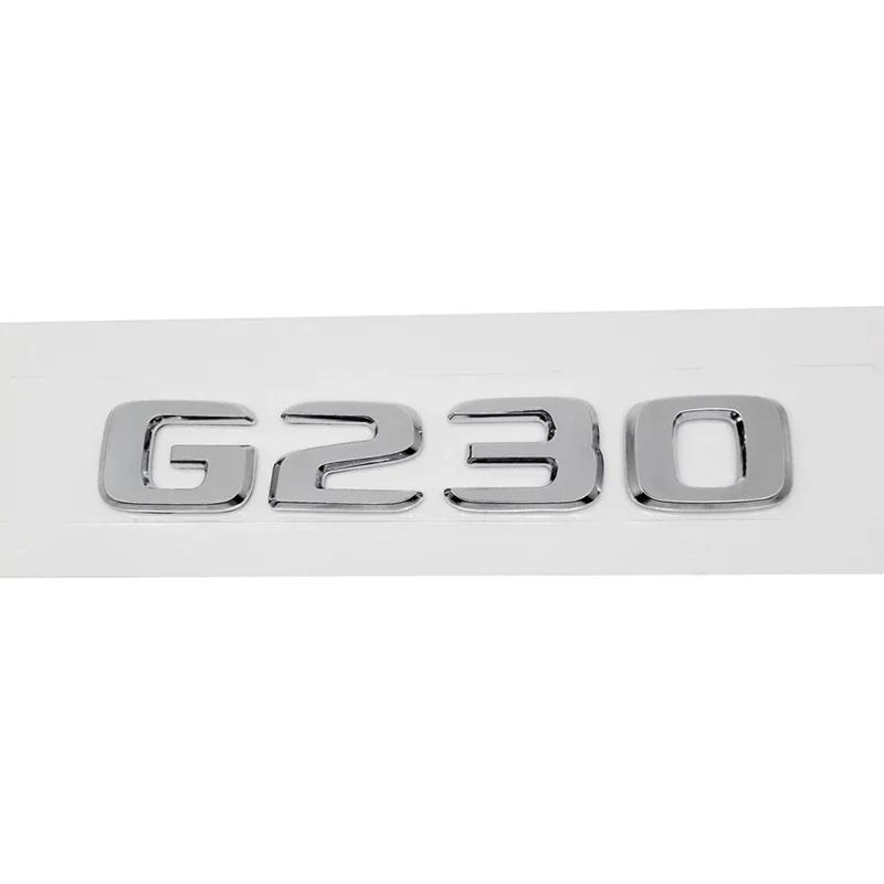 CXGSL1 ABS Car Body Letters Emblem Rear Trunk Sticker Badge for Mercedes Benz G36 G63 G65 G200 G230 G300 G350 G500 G550 G Class
