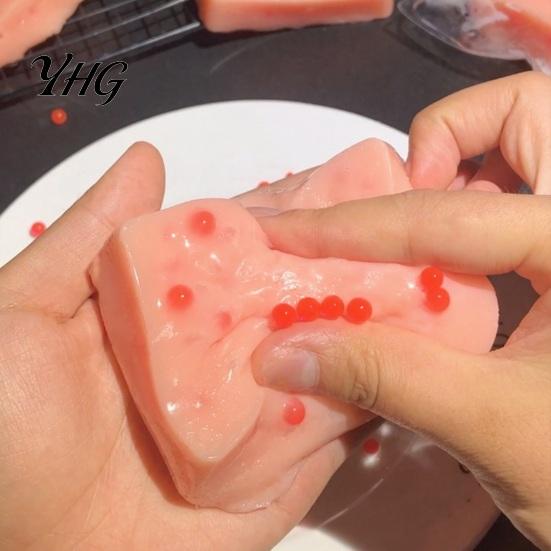 Pimple Popping Prank Toys Stress Relief Toy, Simulation Acne Squeezing Blackhead Remover Tactile Sensory Tools Anxiety Reduction Fidget Toy